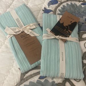 SOLD!NWT West Elm standard shams